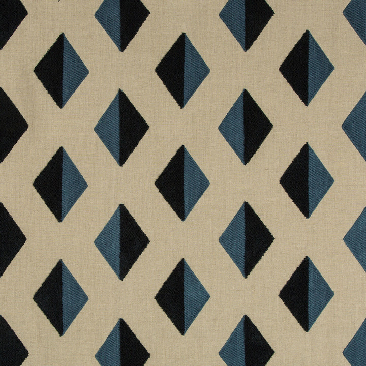 Barroco Boucle Denim by Kravet Design Fabric NATE BERKUS WELL-TRAVELED LINEN - 60%;ACRYLIC - 40% India LIGHT Horizontal: 8.5 and Vertical: 7.5 52 - Fabric Carolina -