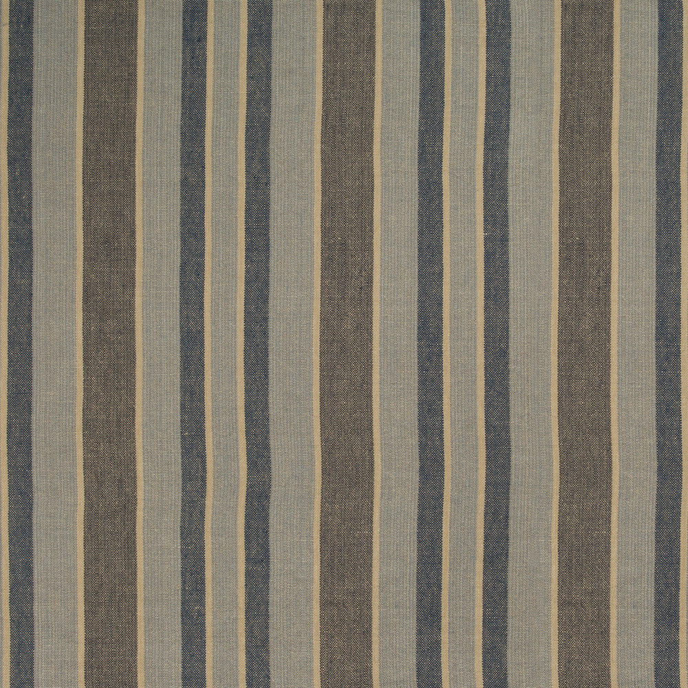 Bondi Stripe Denim by Kravet Design Fabric NATE BERKUS WELL-TRAVELED LINEN - 100% India LIGHT Horizontal: 10.375 and Vertical: 0 54 - Fabric Carolina -