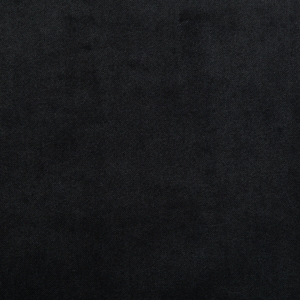 Madison Velvet Raven by Kravet Contract Fabric POLYESTER - 100% Turkey HEAVY Horizontal: and Vertical: 55 - Fabric Carolina -