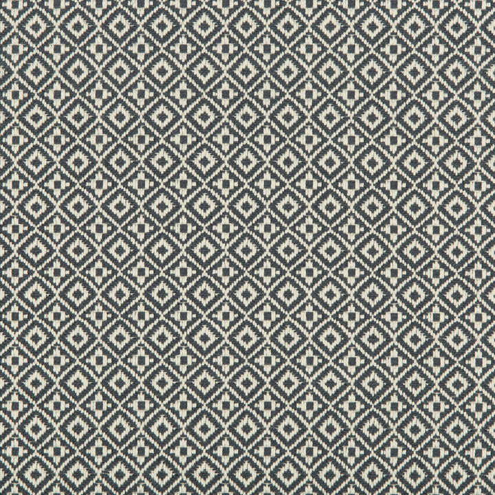 Attribute Grid Denim by Kravet Design Fabric NATE BERKUS WELL-TRAVELED COTTON - 96%;POLYCOTTON - 4% India HEAVY Horizontal: 0.6 and Vertical: 0.6 55 - Fabric Carolina -