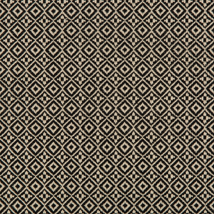 Attribute Grid Nero by Kravet Design Fabric Kravet Design Fabric Attribute Grid NeroFabric NATE BERKUS WELL-TRAVELED COTTON - 96%;POLYCOTTON - 4% India </p><p>Repeat: H: 0.6, V: 0.6 55 - Fabric Carolina -