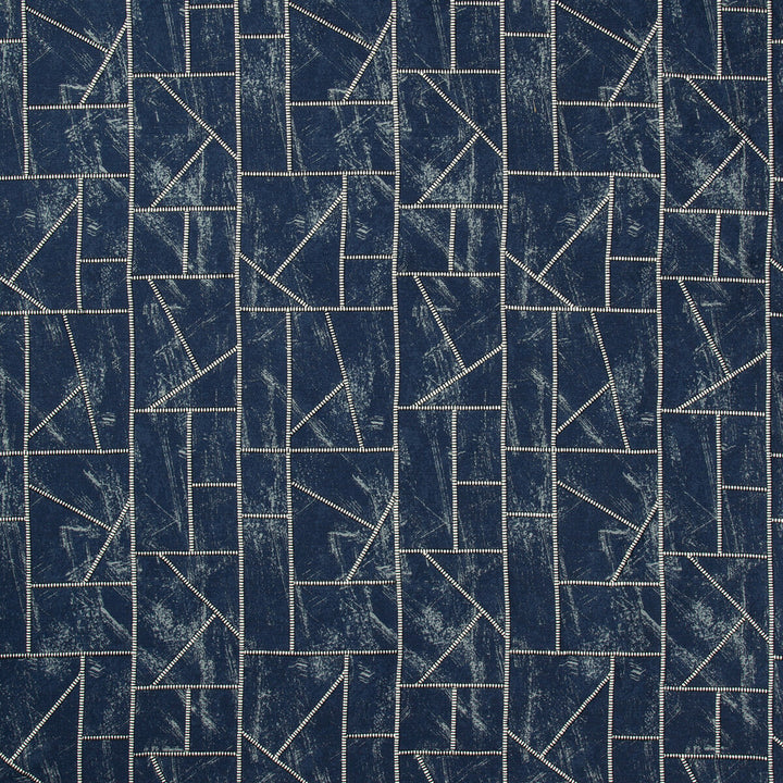 Bamboo Stitch Indigo by Kravet Couture Fabric IZU COLLECTION COTTON - 59%;VISCOSE - 25%;SPUN POLYESTER - 16% India LIGHT Horizontal: 12.7 and Vertical: 23.2 51 - Fabric Carolina -