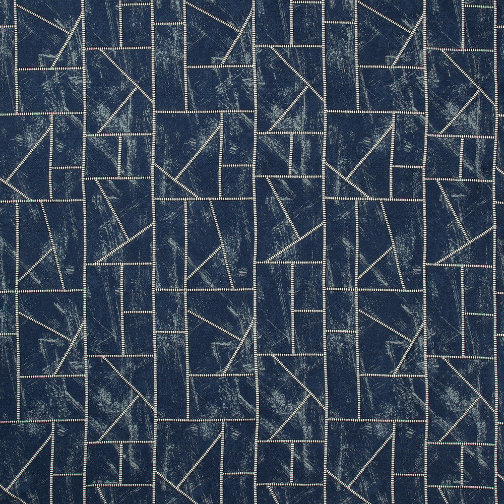 Bamboo Stitch Indigo by Kravet Couture Fabric IZU COLLECTION COTTON - 59%;VISCOSE - 25%;SPUN POLYESTER - 16% India LIGHT Horizontal: 12.7 and Vertical: 23.2 51 - Fabric Carolina -