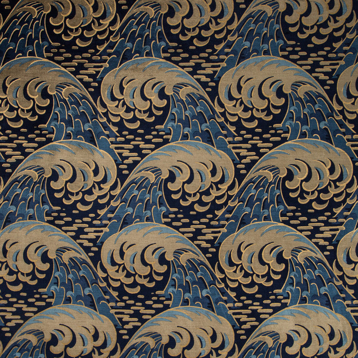 Kaiyou Indigo by Kravet Couture Fabric IZU COLLECTION VISCOSE - 60%;COTTON - 40% Thailand MEDIUM Horizontal: 13.5 and Vertical: 18.53 54 - Fabric Carolina -