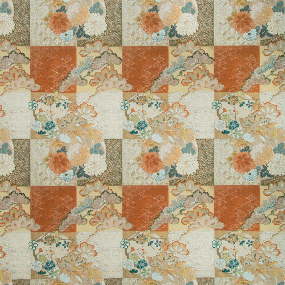 Osode Clay by Kravet Couture Fabric IZU COLLECTION COTTON - 46%;VISCOSE - 36%;LINEN - 18% Italy HEAVY Horizontal: 17 and Vertical: 25.5 55 - Fabric Carolina -