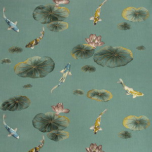 Lotus Pond Sage by Kravet Couture Fabric