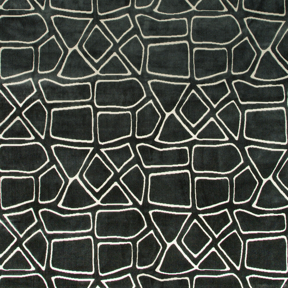 Mural Velvet Neptune by Kravet Design Fabric BARCLAY BUTERA SAGAMORE VISCOSE - 100% Belgium HEAVY Horizontal: 27.5 and Vertical: 17.5 54.25 - Fabric Carolina -