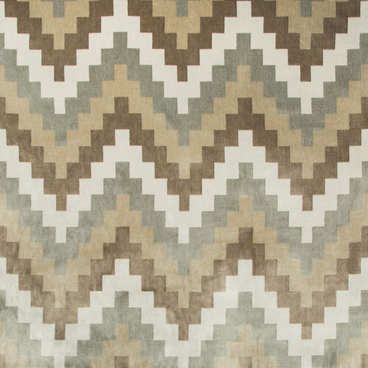 Qatari Velvet Cloud by Kravet Design Designer Fabric BARCLAY BUTERA SAGAMORE VISCOSE - 74%;POLYESTER - 17%;COTTON - 9% Belgium HEAVY Horizontal: 13.78 and Vertical: 15.12 54.25 - Swanky Fabrics -