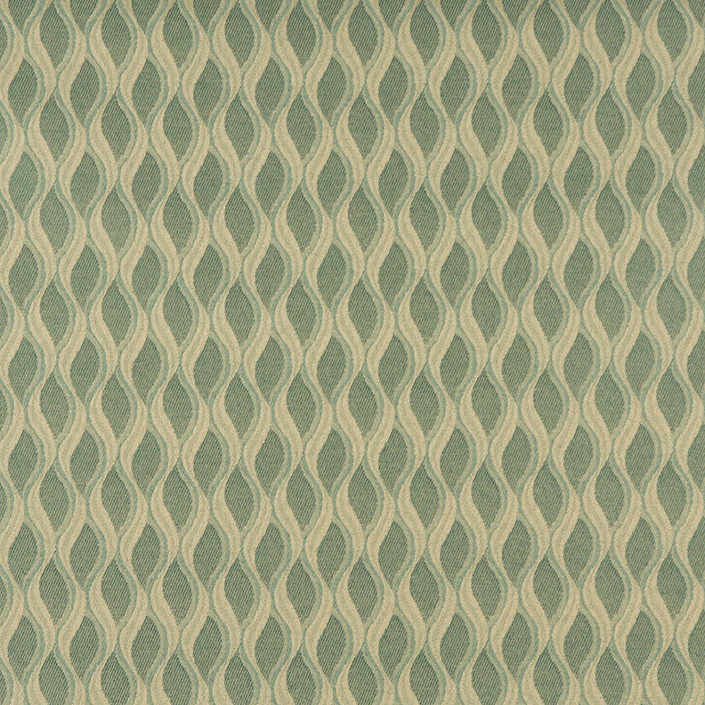 3552 Celadon by Charlotte Fabric Decorative Durables XII 100% Woven Polyester Made In USA Exceeds 150,000 Wyzenbeek Rubs (Heavy Duty) Horizontal: 1.25" x Vertical: 2" 54 Inches - Fabric Carolina -