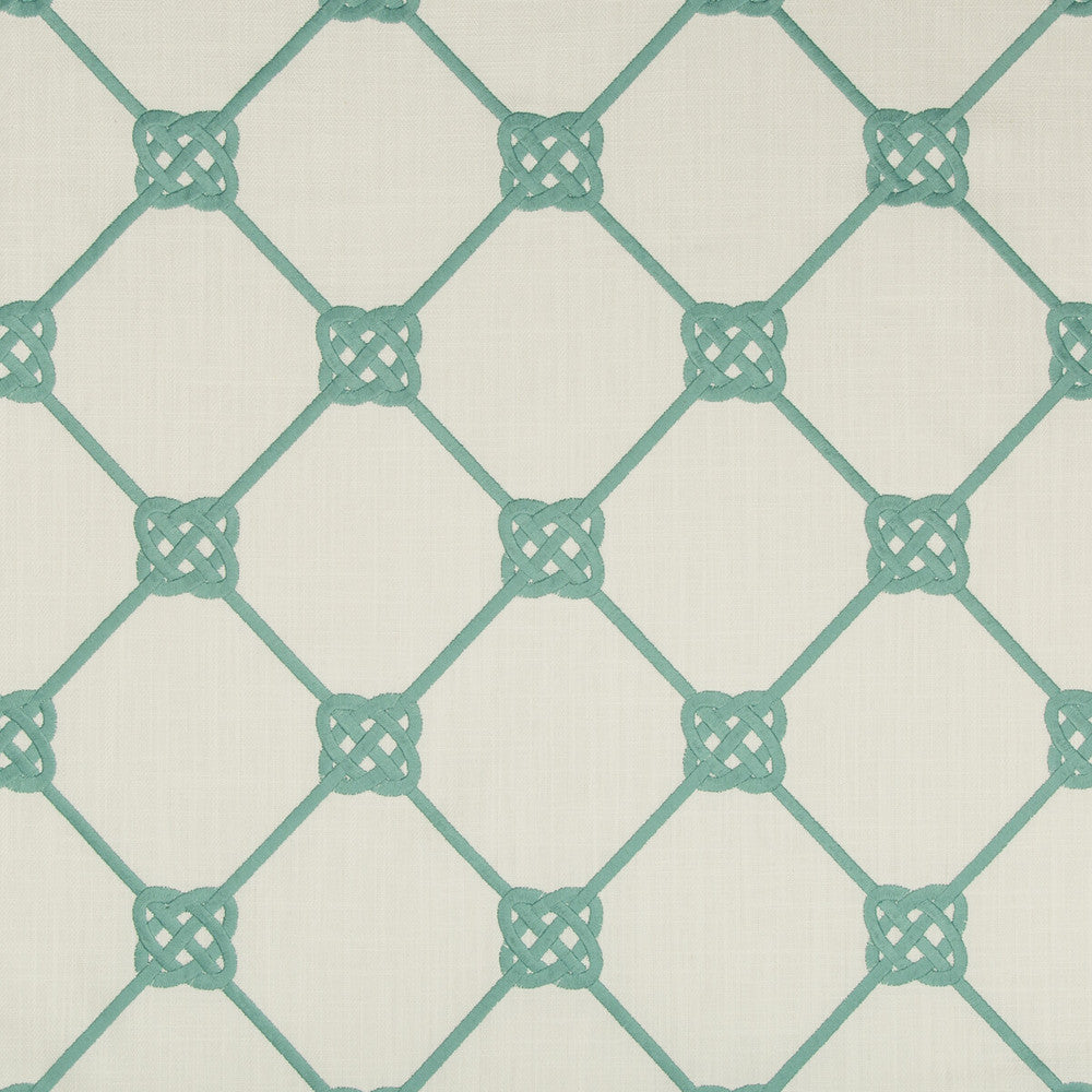Knotbridge Surf by Kravet Basics Fabric BERMUDA COTTON - 51%;LINEN - 17%;POLYESTER - 17%;VISCOSE - 15% India Horizontal: 8.5 and Vertical: 9 51.5 - Fabric Carolina -