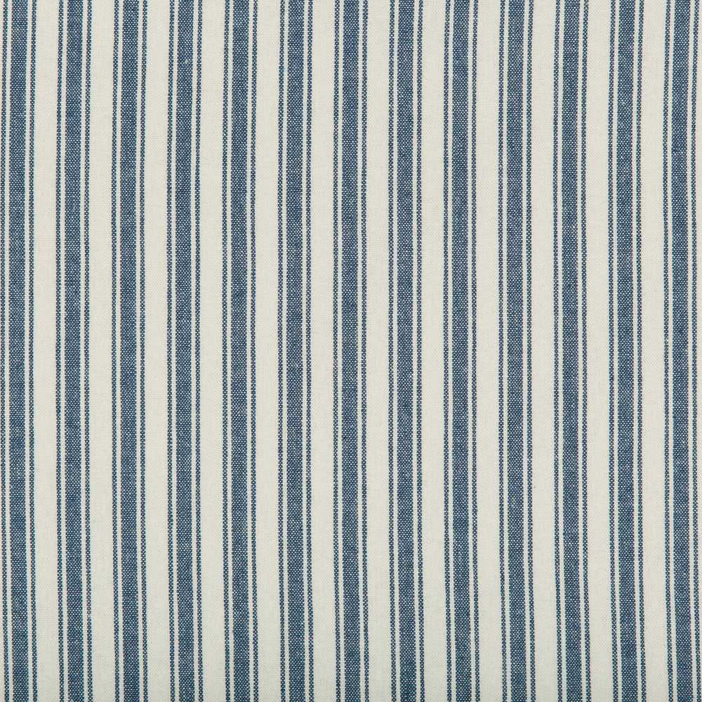 Seastripe Marine by Kravet Basics Fabric BERMUDA COTTON - 100% China HEAVY Horizontal: and Vertical: 54 - Fabric Carolina -
