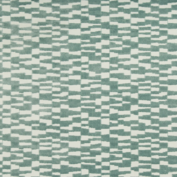 Mod Velvet Spa by Kravet Basics Fabric BERMUDA POLYESTER - 68%;VISCOSE - 32% India HEAVY Horizontal: 13.5 and Vertical: 7.75 54 - Fabric Carolina -