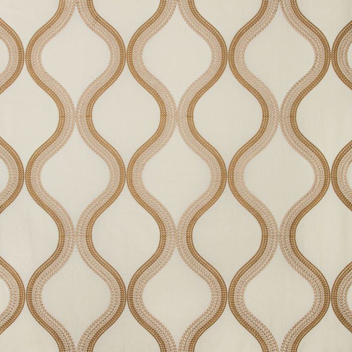Wandering Ivory/Gold by Kravet Couture Fabric MODERN COLORS-SOJOURN COLLECTION LINEN - 43%;COTTON - 28%;VISCOSE - 20%;SPUN POLYESTER - 9% India LIGHT Horizontal: 12.7 and Vertical: 31.4 51 - Fabric Carolina -
