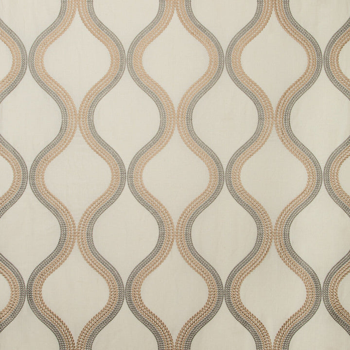Wandering Greige by Kravet Couture Designer Fabric MODERN COLORS-SOJOURN COLLECTION LINEN - 43%;COTTON - 28%;VISCOSE - 20%;SPUN POLYESTER - 9% India LIGHT Horizontal: 12.7 and Vertical: 31.4 51 - Swanky Fabrics -