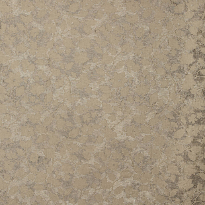 Les Fleurs Platinum by Kravet Couture Fabric MODERN COLORS-SOJOURN COLLECTION LINEN - 41%;COTTON - 27%;VISCOSE - 22%;SPUN POLYESTER - 10% India LIGHT Horizontal: 25.5 and Vertical: 31.4 51 - Fabric Carolina -