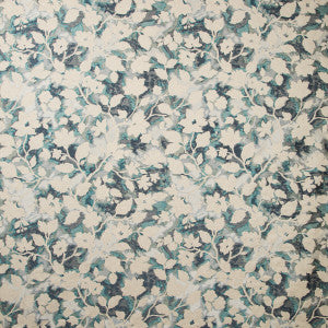 Les Fleurs Teal by Kravet Couture Fabric