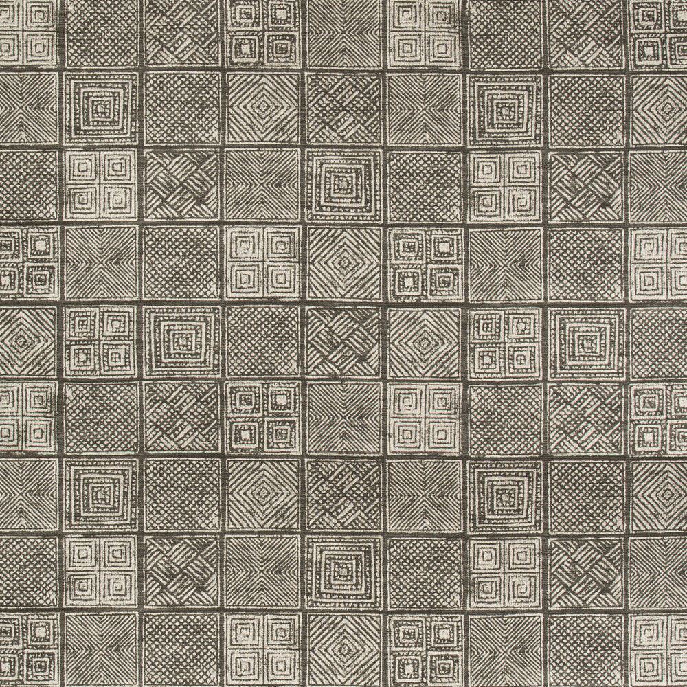 Stitch Resist Charcoal by Kravet Couture Designer Fabric MODERN COLORS-SOJOURN COLLECTION VISCOSE - 73%;POLYESTER - 26%;LINEN - 1% Turkey MEDIUM Horizontal: 27.75 and Vertical: 26.97 55.11 - Swanky Fabrics -