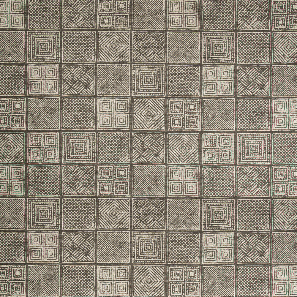Stitch Resist Charcoal by Kravet Couture Designer Fabric MODERN COLORS-SOJOURN COLLECTION VISCOSE - 73%;POLYESTER - 26%;LINEN - 1% Turkey MEDIUM Horizontal: 27.75 and Vertical: 26.97 55.11 - Swanky Fabrics -