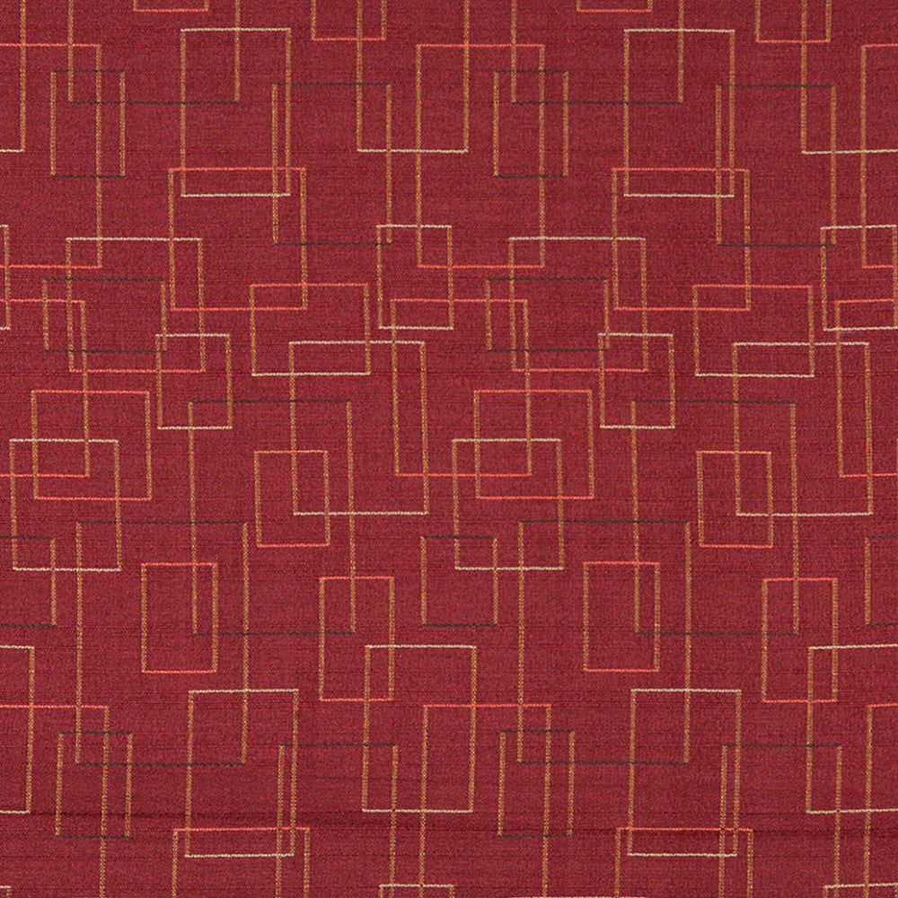 3561 Cranberry by Charlotte Fabric Decorative Durables XII 100% Woven Polyester Made In USA Exceeds 150,000 Wyzenbeek Rubs (Heavy Duty) Horizontal: 7.25" x Vertical: 9.25" 54 Inches - Fabric Carolina -