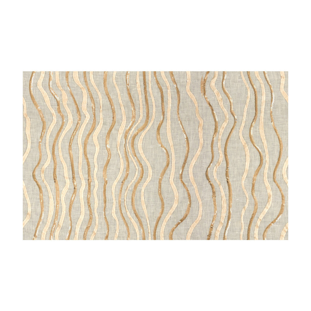 Whimsy Vanilla Latte by Kravet Couture Fabric MODERN LUXE LINEN - 100% India - Horizontal: 24 and Vertical: 15.5 48 - Fabric Carolina -