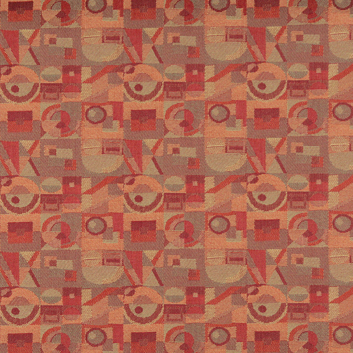 3572 Pottery by Charlotte Designer Fabric Decorative Durables XII 100% Woven Polyester Made In USA Exceeds 150,000 Wyzenbeek Rubs (Heavy Duty) Horizontal: 9.5 x Vertical: 5" 54 Inches - Swanky Fabrics -