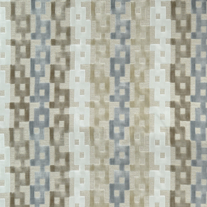 Chain Velvet Natural by Kravet Couture Designer Fabric VISCOSE - 76%;POLYESTER - 13%;COTTON - 8%;LINEN - 3% Belgium HEAVY Horizontal: 27.56 and Vertical: 11.22 54.33 - Swanky Fabrics -