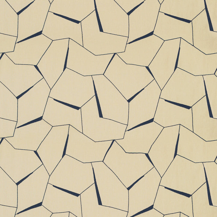Diverging Indigo by Kravet Couture Designer Fabric LINHERR HOLLINGSWORTH BOHEME II LINEN - 90%;ACRYLIC - 10% India Horizontal: 26 and Vertical: 19 53 - Swanky Fabrics -