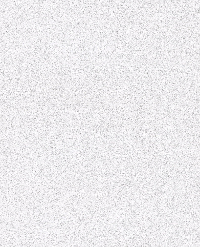 Eventyr White Glitter Wallpaper by Eijffinger Rice Covers about 57.8 square feet 21-in by 33-ft long roll Unpasted 0 - Fabric Carolina -