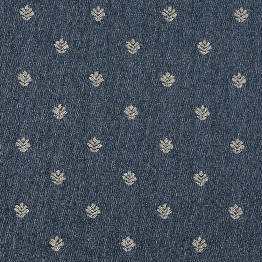 3600 Wedgewood Leaf by Charlotte Fabric Country Classics 85% Olefin, 15% Polyester Made In USA Exceeds 150,000 Wyzenbeek Rubs (Heavy Duty) Horizontal: 4" x Vertical: 3.5" 54 Inches - Fabric Carolina -