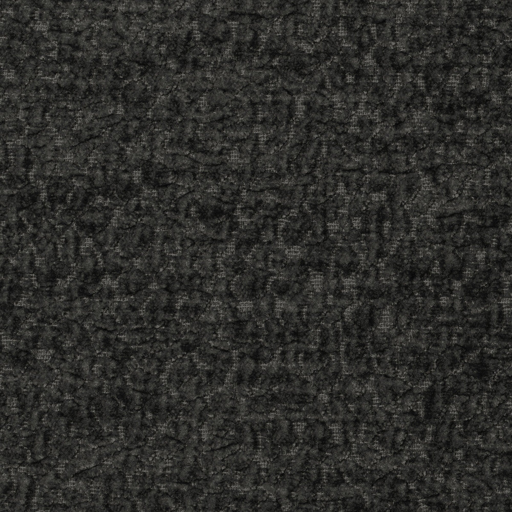 Barton Chenille Charcoal by Kravet Smart Fabric POLYESTER - 100% India HEAVY Horizontal: 12 and Vertical: 4 54 - Fabric Carolina -