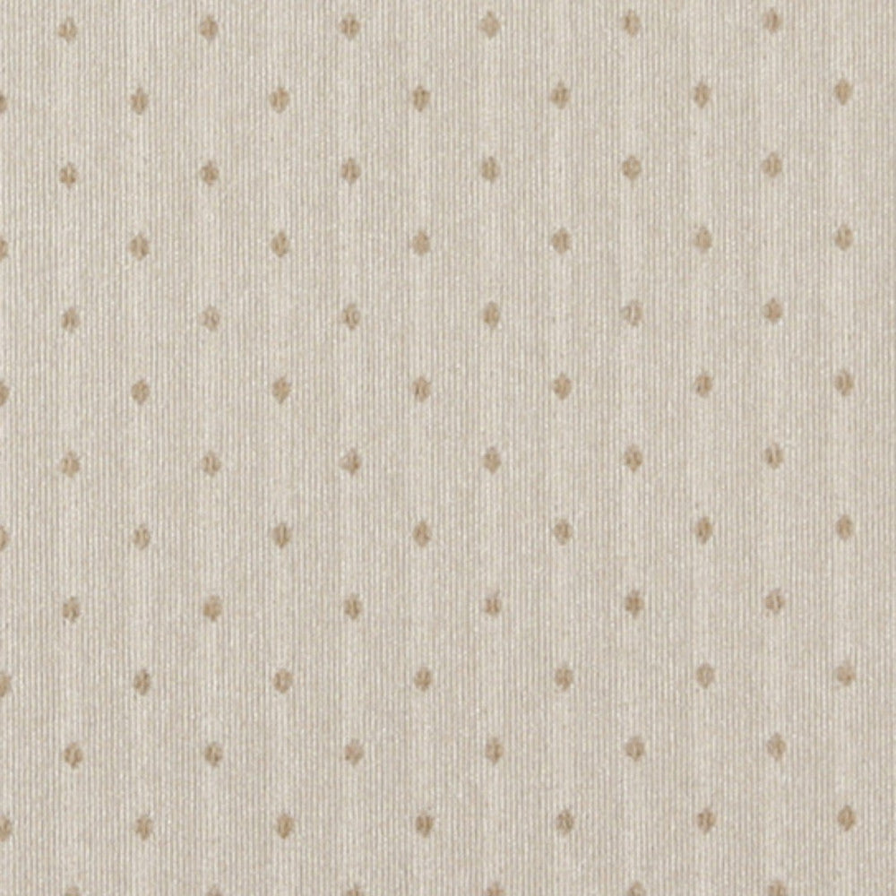 3615 Natural Dot by Charlotte Fabric Country Classics 85% Olefin, 15% Polyester Made In USA Exceeds 150,000 Wyzenbeek Rubs (Heavy Duty) Horizontal: 1.25" x Vertical: 1.25" 54 Inches - Fabric Carolina -