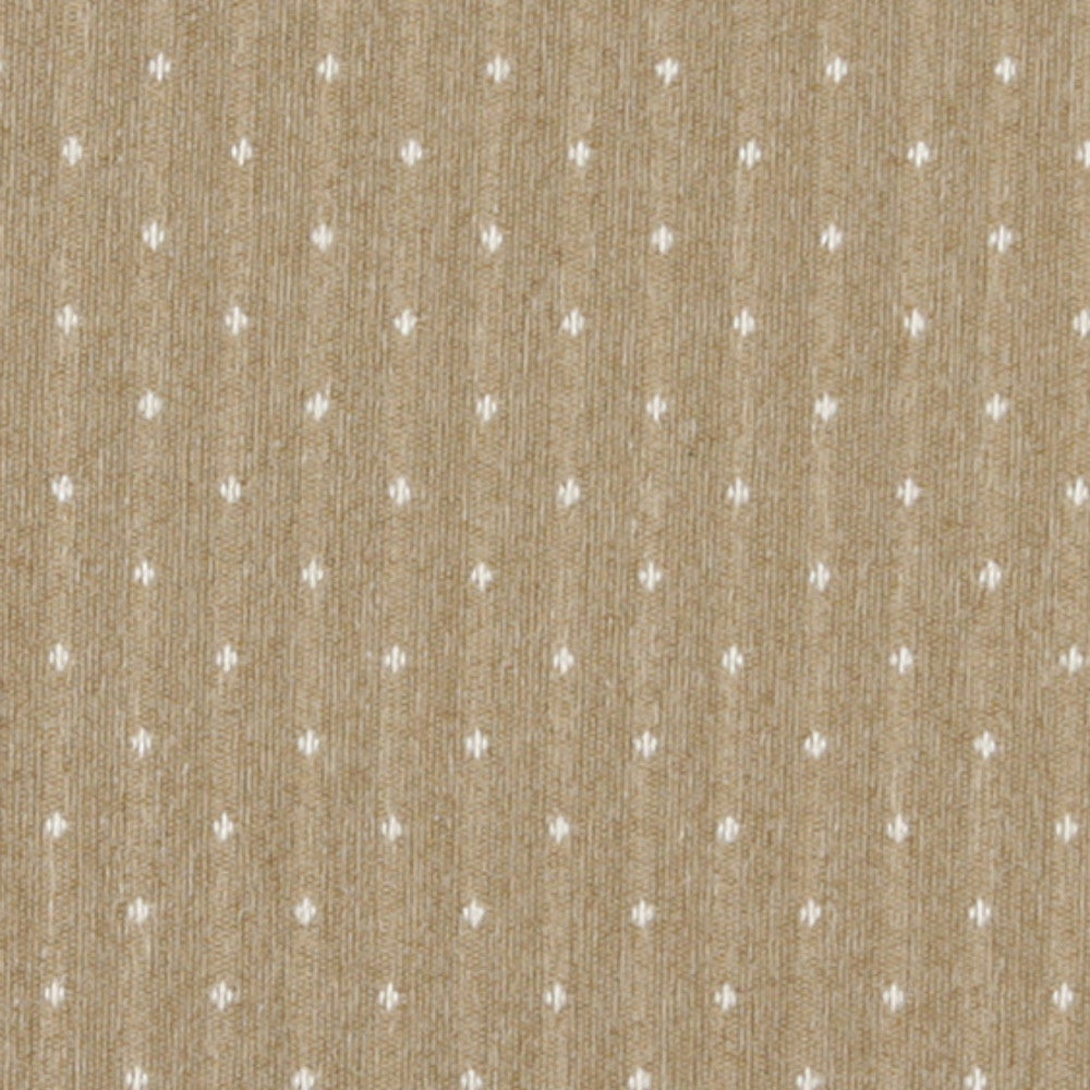 3617 Wheat Dot by Charlotte Fabric Country Classics 85% Olefin, 15% Polyester Made In USA Exceeds 150,000 Wyzenbeek Rubs (Heavy Duty) Horizontal: 1.25" x Vertical: 1.25" 54 Inches - Fabric Carolina -