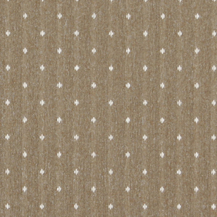 3619 Toast Dot by Charlotte Fabric Country Classics 85% Olefin, 15% Polyester Made In USA Exceeds 150,000 Wyzenbeek Rubs (Heavy Duty) Horizontal: 1.25" x Vertical: 1.25" 54 Inches - Fabric Carolina -