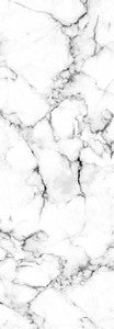 Marble Locker Decal Black & White Peel & Stick Mural by 750 Home