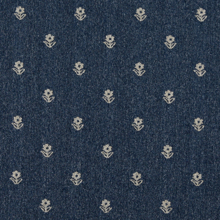 3624 Denim Petal by Charlotte Fabric Country Classics 85% Olefin, 15% Polyester Made In USA Exceeds 150,000 Wyzenbeek Rubs (Heavy Duty) Horizontal: 4" x Vertical: 3.5" 54 Inches - Fabric Carolina -