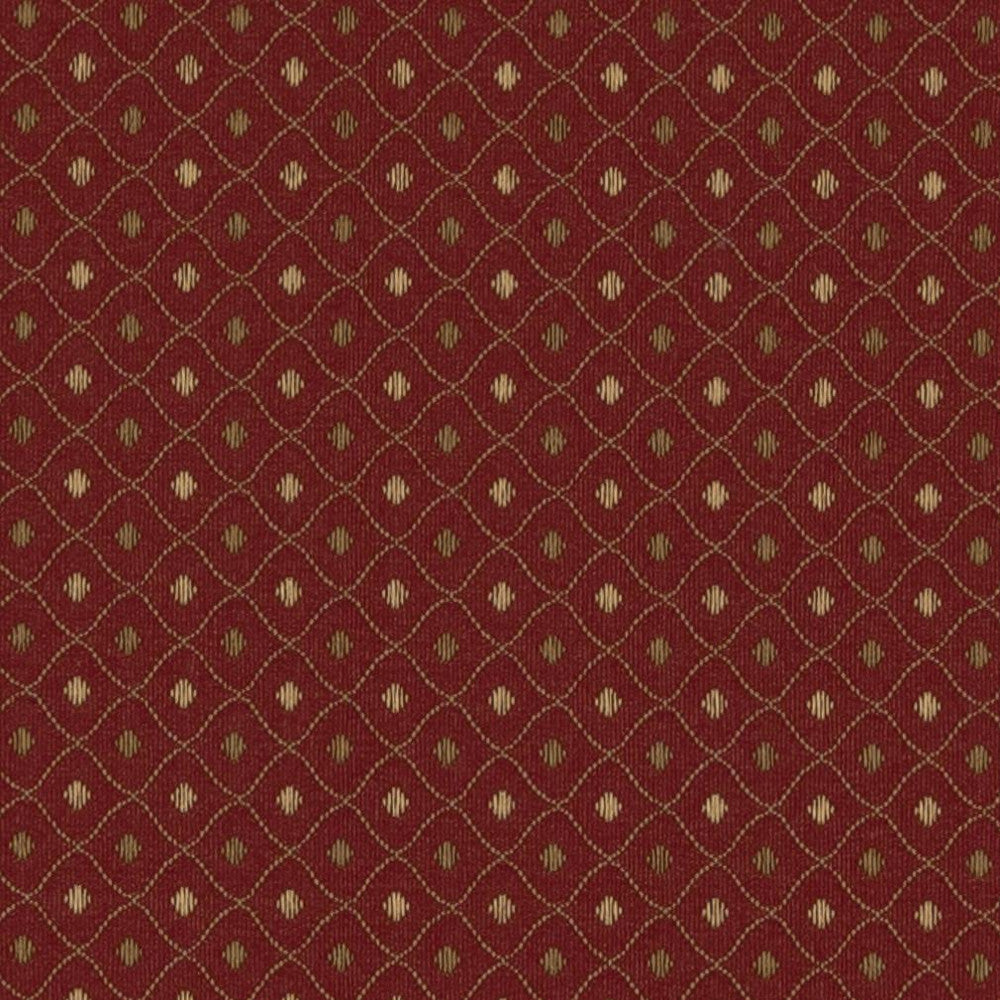 3670 Crimson by Charlotte Fabric Ring Book Page #3 100% Woven Polyester Asia Exceeds 70,000 Wyzenbeek Rubs (Heavy Duty) Horizontal: 1.5" x Vertical: 1.5" 54 Inches - Fabric Carolina -