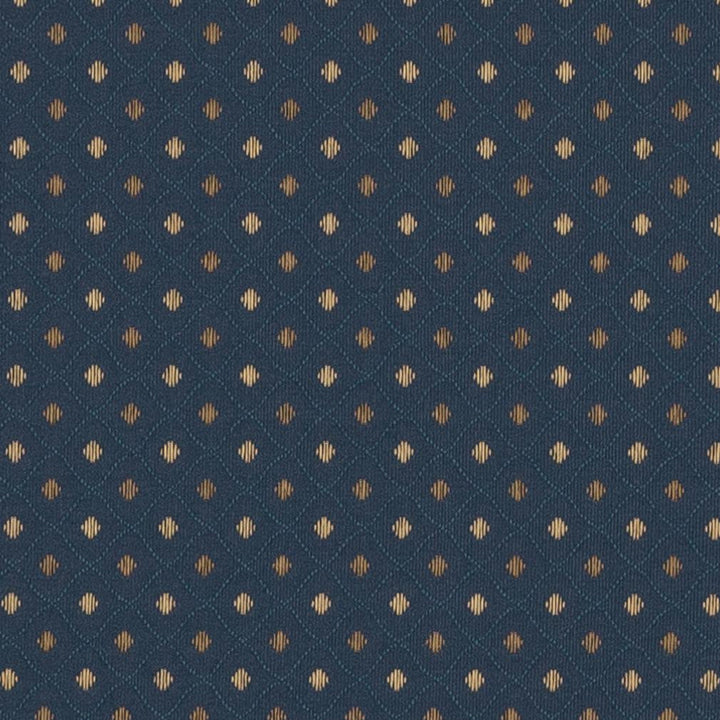 3675 Sapphire by Charlotte Designer Fabric Ring Book Page #3 100% Woven Polyester Asia Exceeds 70,000 Wyzenbeek Rubs (Heavy Duty) Horizontal: 1.5" x Vertical: 1.5" 54 Inches - Swanky Fabrics -