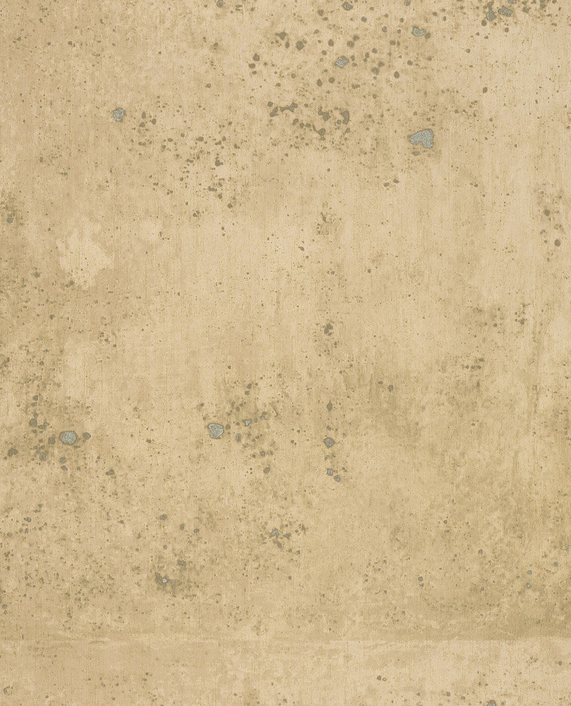Mancha Gold Speckle Wallpaper by Eijffinger Resource Covers about 56.4 square feet 20.5-in by 33-ft long roll Unpasted 21 - Fabric Carolina -