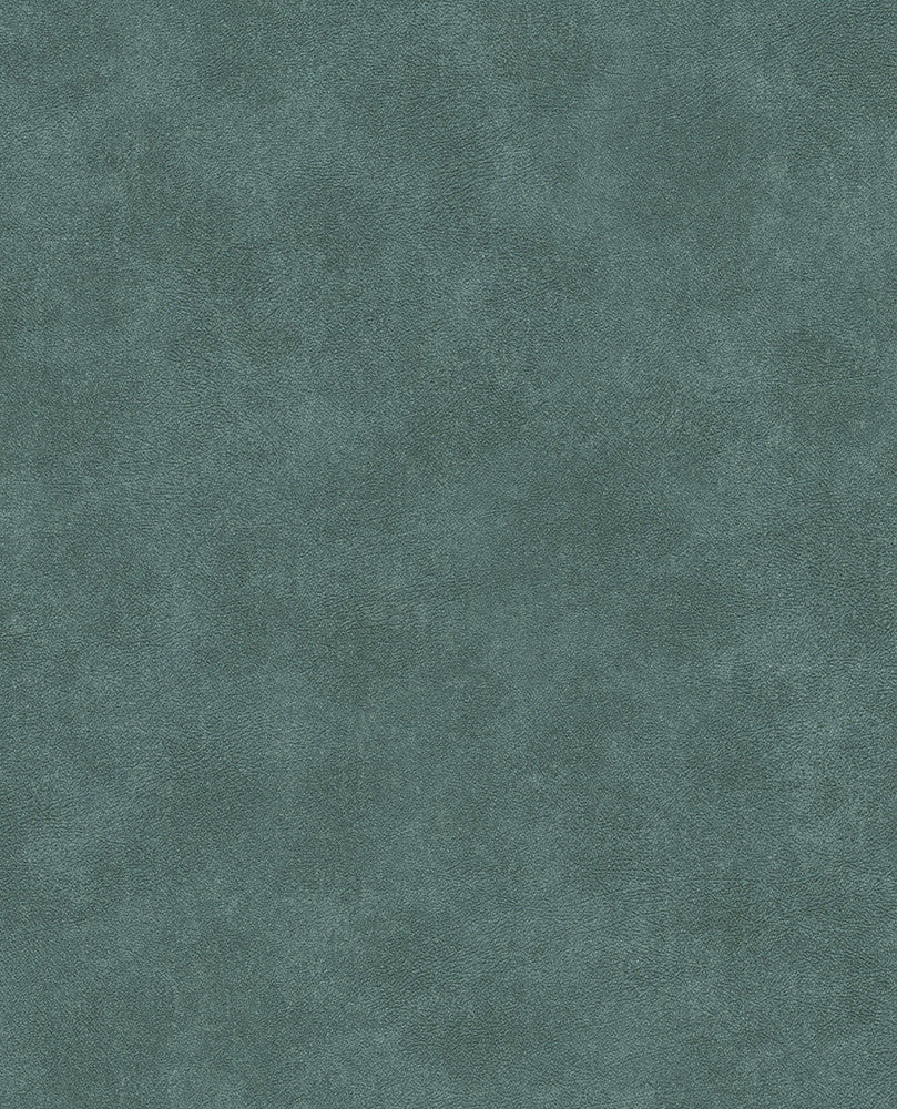 Holstein Teal Faux Leather Wallpaper by Eijffinger Resource Covers about 56.4 square feet 20.5-in by 33-ft long roll Unpasted 0 - Fabric Carolina -