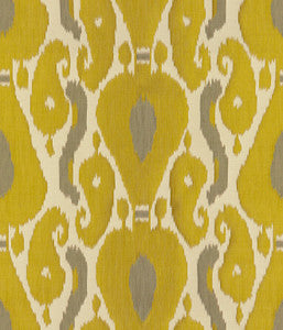 Ornamental Ikat Quince by Kravet Couture Fabric