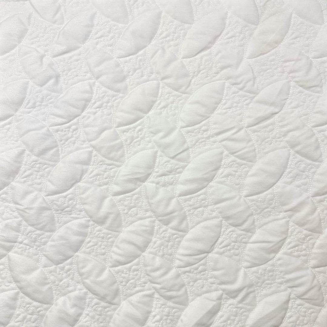 Vineyard Pure White by Europatex Designer Fabric