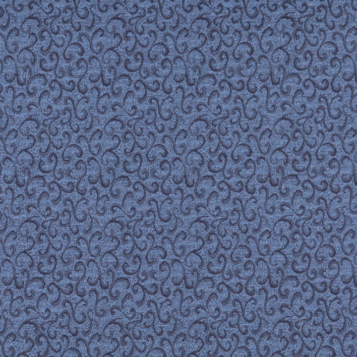 3807 Sapphire by Charlotte Designer Fabric Decorative Durables XI 72% Olefin, 28% Polyester Made In USA Exceeds 150,000 Wyzenbeek Rubs (Heavy Duty) Horizontal: 3.5" x Vertical: 4" 54 Inches - Swanky Fabrics -