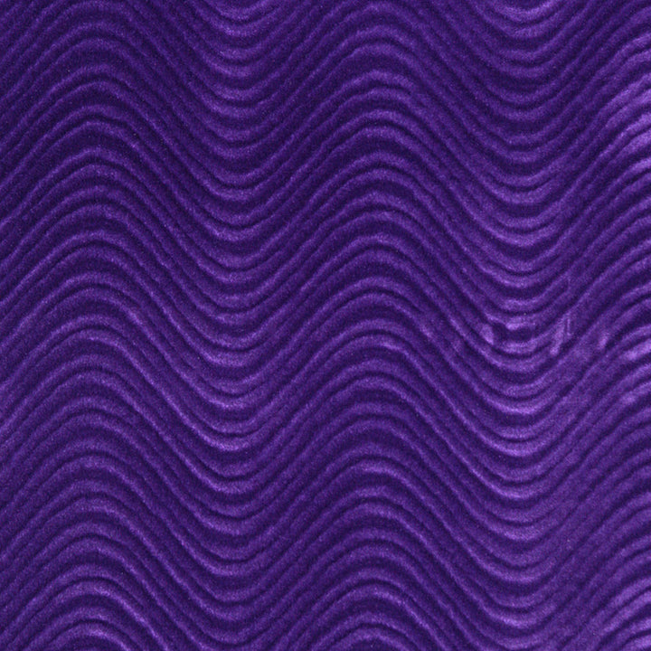 3840 Purple Swirl by Charlotte Fabric Vivid Velvets 100% Nylon Velvet Made In USA Exceeds 100,000 Wyzenbeek Rubs (Heavy Duty) Horizontal: 6" x Vertical: 1" 54 Inches - Fabric Carolina -