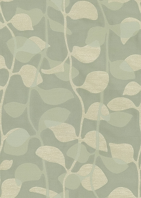 Shimmer Leaf Beach Glass by Kravet Contract Fabric