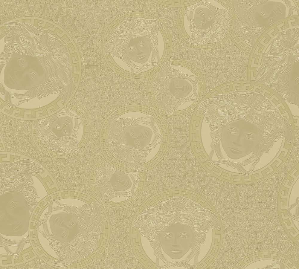 Gilded Age Sunlit by Seabrook Wallpaper Versace Volume 5 Germany 75.3 25.2" 27.5" - Fabric Carolina -