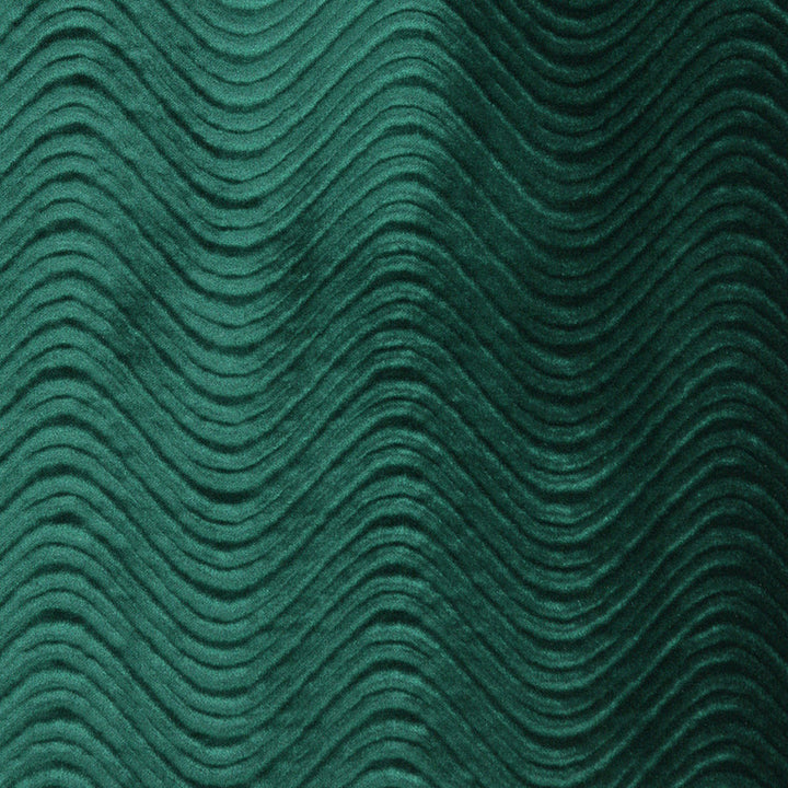 3848 Emerald Swirl by Charlotte Fabric Vivid Velvets 100% Nylon Velvet Made In USA Exceeds 100,000 Wyzenbeek Rubs (Heavy Duty) Horizontal: 6" x Vertical: 1" 54 Inches - Fabric Carolina -