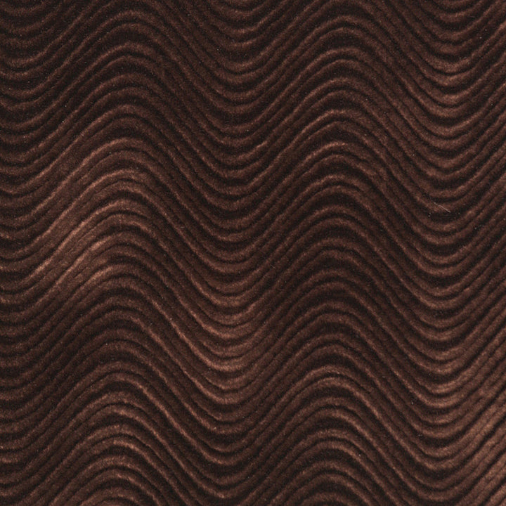 3849 Cocoa Swirl by Charlotte Fabric Vivid Velvets 100% Nylon Velvet Made In USA Exceeds 100,000 Wyzenbeek Rubs (Heavy Duty) Horizontal: 6" x Vertical: 1" 54 Inches - Fabric Carolina -