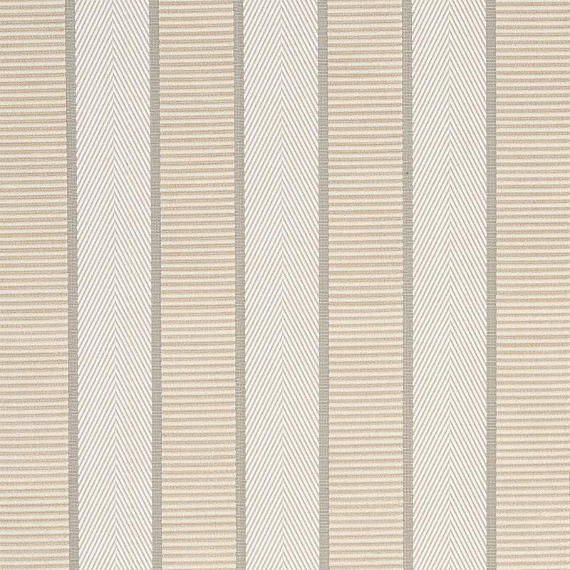 Ribbon Stripe Champagne 77101 by Schumacher Fabric Timothy Corrigan 1.12" - Fabric Carolina -