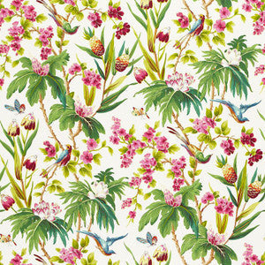 Seychelles Ivory 175701 by Schumacher Fabric