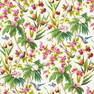 Seychelles Ivory 175701 by Schumacher Fabric